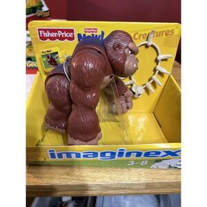 Lost Creatures imaginext Gorilla Toy By Fisher Price From 2008 - VINTAGE - NEW